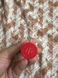 Kay beauty red lipstick in the shade On screen