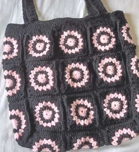 Handmade Crochet Tote Bag
