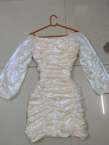 Iridescent Mini Dress
