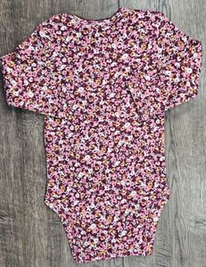 carter’s branded Floral Long Sleeve Baby Bodysuit