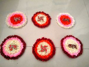 2 pairs.Total 6 pieces.Handmade with love