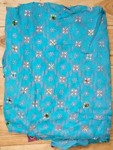Beautiful Blue Ethnic Saree