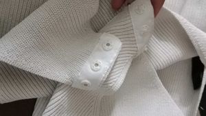 White waist snatch bodysuit with deep back