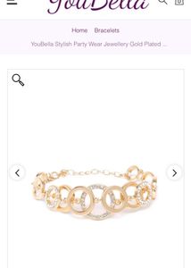 Chic Circle Link Bracelet