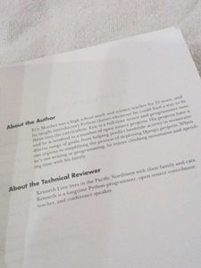 Python Crash Course 3rd Edition Book