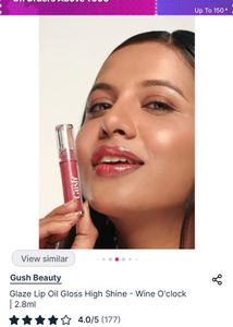 Gush Beauty Lip Oil Gloss - Wine O'clock