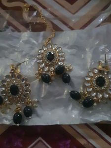 Black Jewellery Set | Elegant Design | Brand New