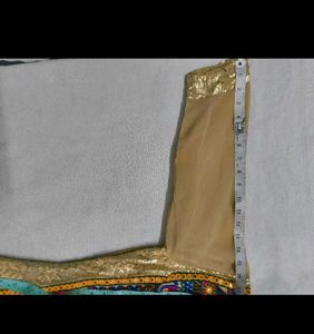 Gold Embroidered Kurta