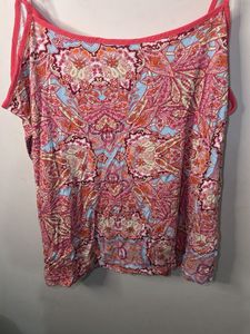 Boho Paisley Print Cami Top