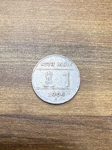 1 Rupee Cross Issue 2004