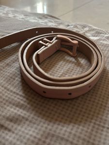 coquette baby pink belt with bows