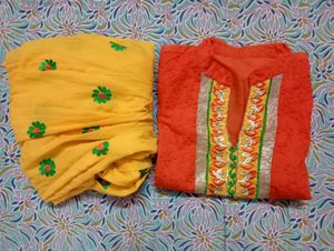 Kurti Patiala Set