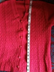 Vintage pink Knit Cardigan
