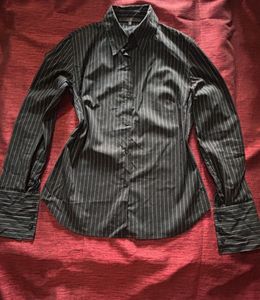 Classic Pinstripe Button-Down Shirt