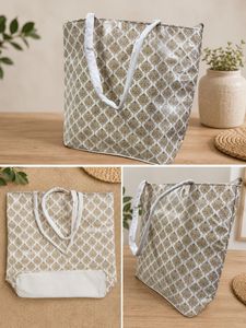 Elegant Brocade Tote Bag