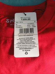 Red Boston Graphic T-Shirt