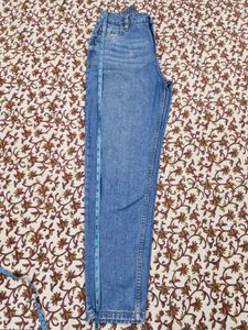 Girl's Blue Denim Jeans 13-14y