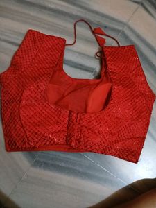 Hot Red Sequence Blouse, Fit M&amp; L&amp; Xl, Brand New