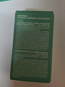 Innisfree Vitamin C &amp; Retinol Cica Duo Kit