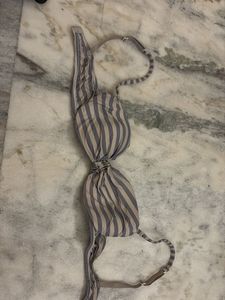 Striped Padded Bra