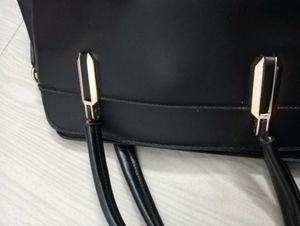 Glamor Black Satchel Hanbag &amp; Sholder Bag
