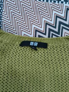 Lightweight Olive Green Knit