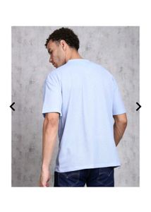 Light Blue Casual T-Shirt