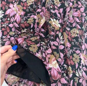 Mango Pink&Purple smocked Waist Dress(Fixed Price)