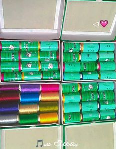 Nandi Embroidery Yarn - Pure Silk Threads🧵🪡