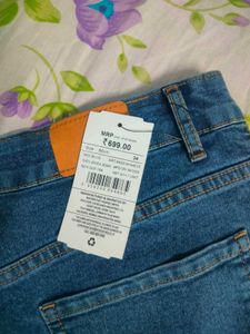 Shein Classic Blue Denim Jeans