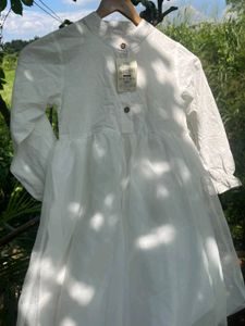 Elegant White Tulle Dress