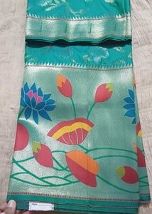 💥Diwali Dhamaka💥 Royal Teal Paithani Saree