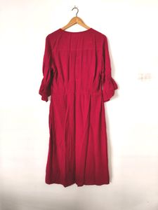 Red Empire Dress (Women's)