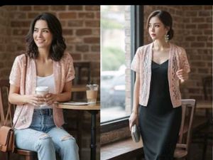Elegant Lace Cardigan