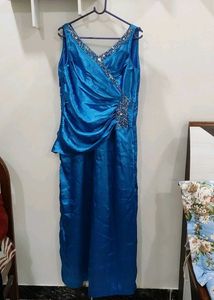 Shimmer Blue Dress