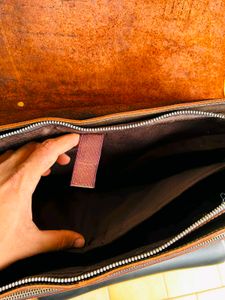 Vintage Leather Briefcase