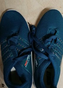Teal Blue Casual Sneakers