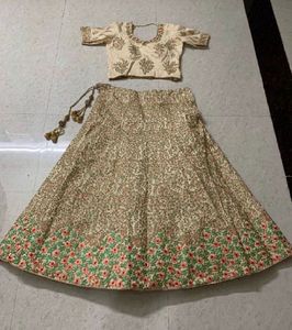 Trendy Bridal Lehenga With Zari &amp; Embroidery