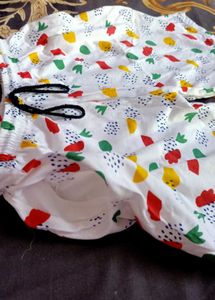 Funky Fruit Print Shorts for women
