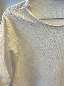 m&amp;s Chic Textured Puff Sleeve Top