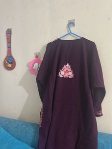 Elegant Embroidered Kurta