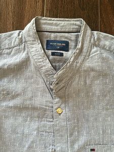 Men's Grey Casual Shirt