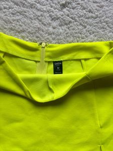 Neon Yellow Skorts