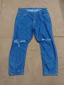 Blue Ripped Jeans