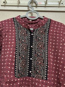 Ethnic Embroidered Tunic
