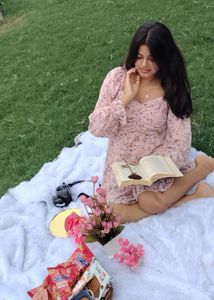 Chic Floral Print Mini Dress