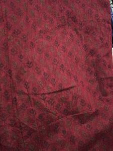 trendy Maroon Gold Border saree
