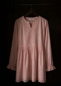 Elegant Pink Printed Kurta