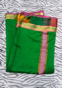 multi green colour  saree