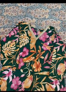 Beautiful Floral Kurta